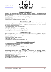 Visualizza dettagli corso