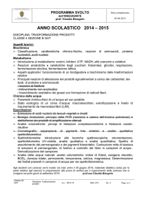 4B GAT - CHIMICA