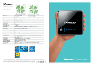 Brochure Productiva Yocto Celeron - Pentium