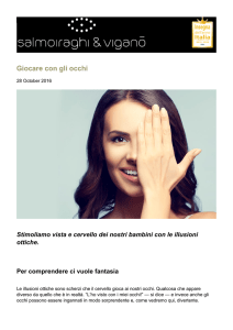 Giocare con gli occhi