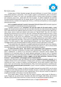 Cari fratelli e sorelle, il tempo passa in fretta, facendoci giungere alle