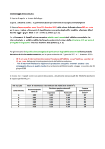 Stralcio Legge di bilancio 2017
