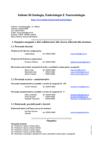 Istituto Di Istologia, Embriologia E Neurocitologia