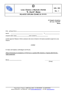 DID 003 Rev_1 rilascio diploma esame di Stato