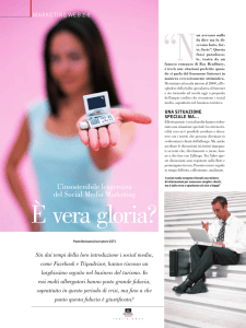 L`insostenibile leggerezza del Social Media Marketing