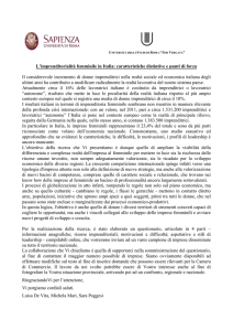 Progetto Imprenditoria Femminile - Associazione Donne e Tecnologie