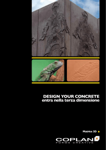 DESIGN YOUR CONCRETE entra nella terza dimensione