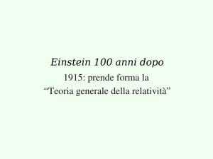 Teoria generale della relatività