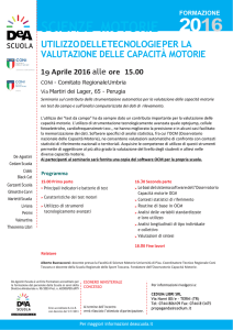 SCIENZE MOTORIE