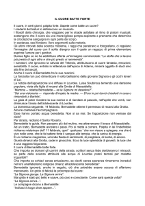 IL CUORE BATTE FORTE Il cuore, in certi giorni, palpita forte