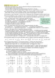 Monomi e polinomi - Chi ha paura della matematica?