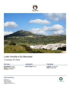 Lotto In vendita in Es Mercadal