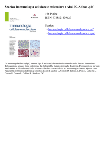 Scarica Immunologia cellulare e molecolare : Abul K. Abbas
