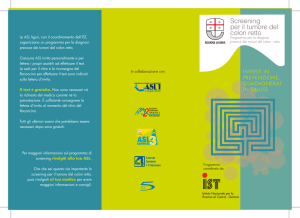 Brochure campagna di prevenzione Regione Liguria