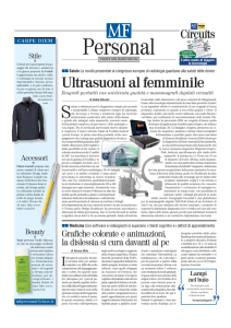 Ultrasuoni al femminile