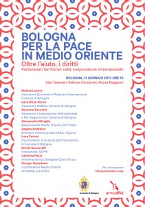 BOLOGNA PER LA PACE IN MEDIO ORIENTE