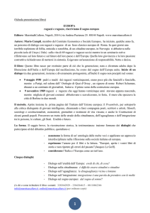 (Scheda presentazione libro) EUROPA ragazzi e ragazze