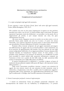 Ana Millán Gasca a.a. 2010-2011 Complementi ed esercitazioni 3 1