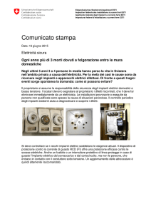Comunicato stampa