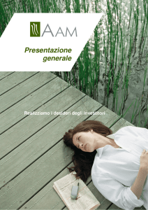 Presentazione generale - Ambrosetti Asset Management