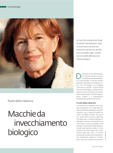 Ruolo della melanina - MASCIA BRUNELLI Cosmetica Professionale