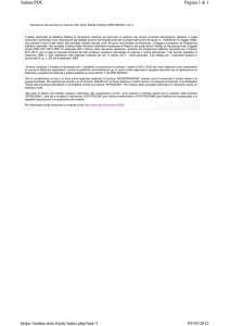 Pagina 1 di 1 Indata-PDC 05/03/2012 https://indata.istat.it/pdc/index