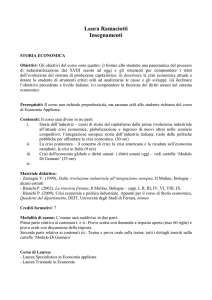 Laura Ramaciotti Insegnamenti
