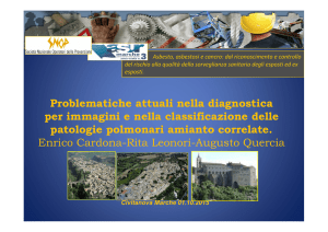 Problematiche attuali nella diagnostica per immagini e nella