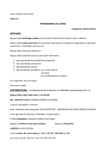 2l latino - Liceo "Tito Lucrezio Caro"