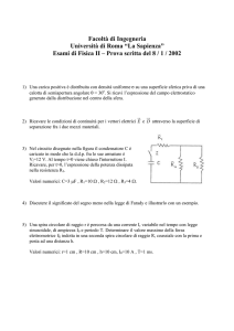 Facoltà di Ingegneria Università di Roma “La Sapienza” Esami di