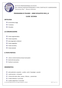 2 classe - IPSSEOA Domenico Rea