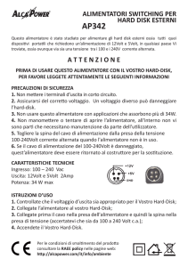 attenzione alimentatori switching per hard disk esterni