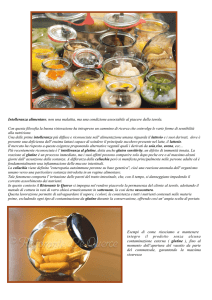 Intolleranza alimentare, non una malattia, ma una condizione