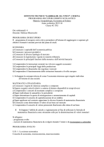 4C -GEOPED.ECON.ESTIMO-Recupero estivo