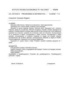 istituto tecnico commerciale "r