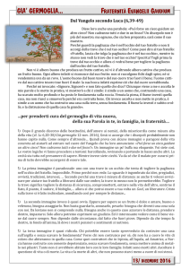 Dal Vangelo secondo Luca (6,39-49)