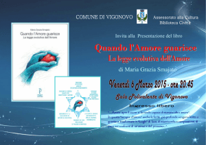 locandina serata libro amore