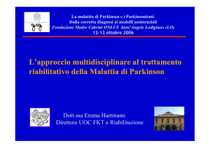 instabilita` posturale aspecifica nell`anziano
