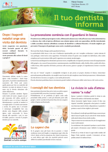 Il tuo dentista informa Gennaio 2015