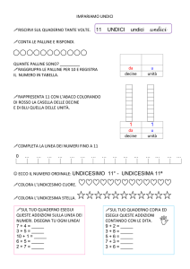 ecco il numero ordinale: undicesimo 11