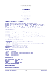 Curriculum vitae