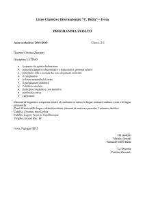 Secondo appuntamento con la catechesi del nostro