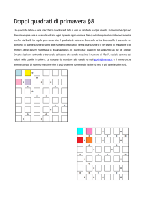 Doppi quadrati di primavera