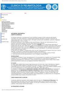 Sclerosi sistemica - analisipapagni.it