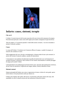 Infarto: cause, sintomi, terapie