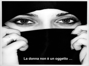 La donna non è un oggetto