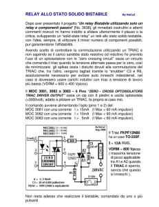 relay allo stato solido bistabile