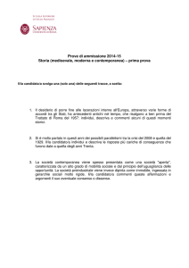 prima prova