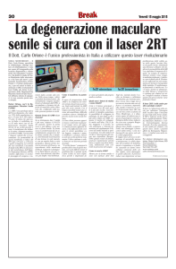 Il Dott. Carlo Orione è l`unico professionista in Italia a utilizzare