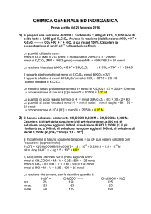 CHIMICA GENERALE ED INORGANICA (A-H) - e-Learning